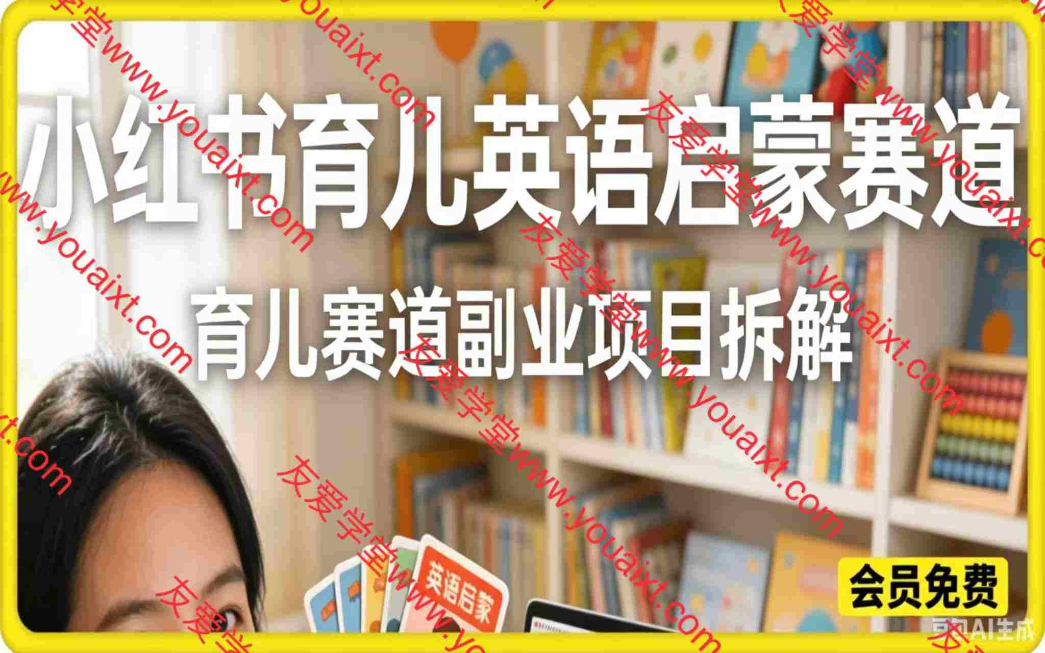 小红书育儿英语启蒙赛道,月入2W+全拆解