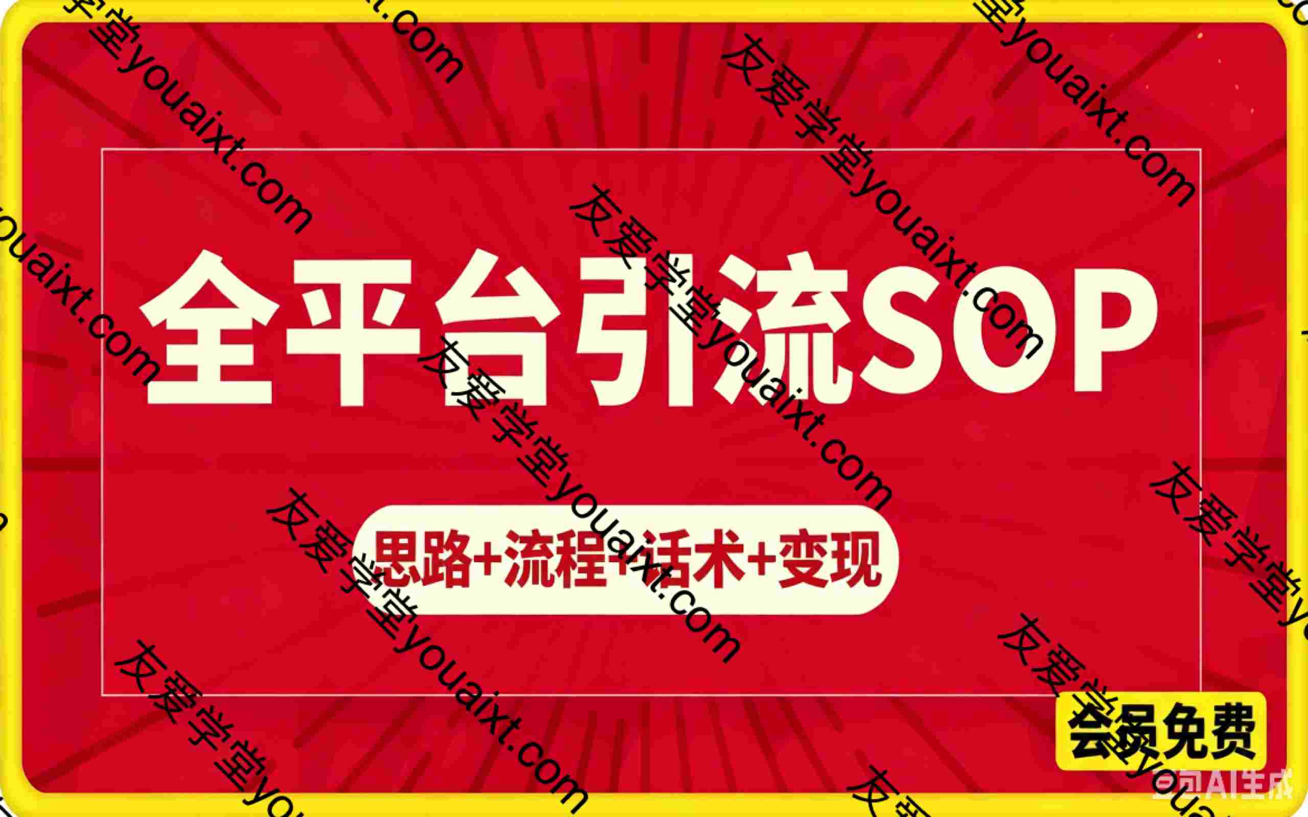 某圣私域团队SOP（思路+流程+话术+变现）