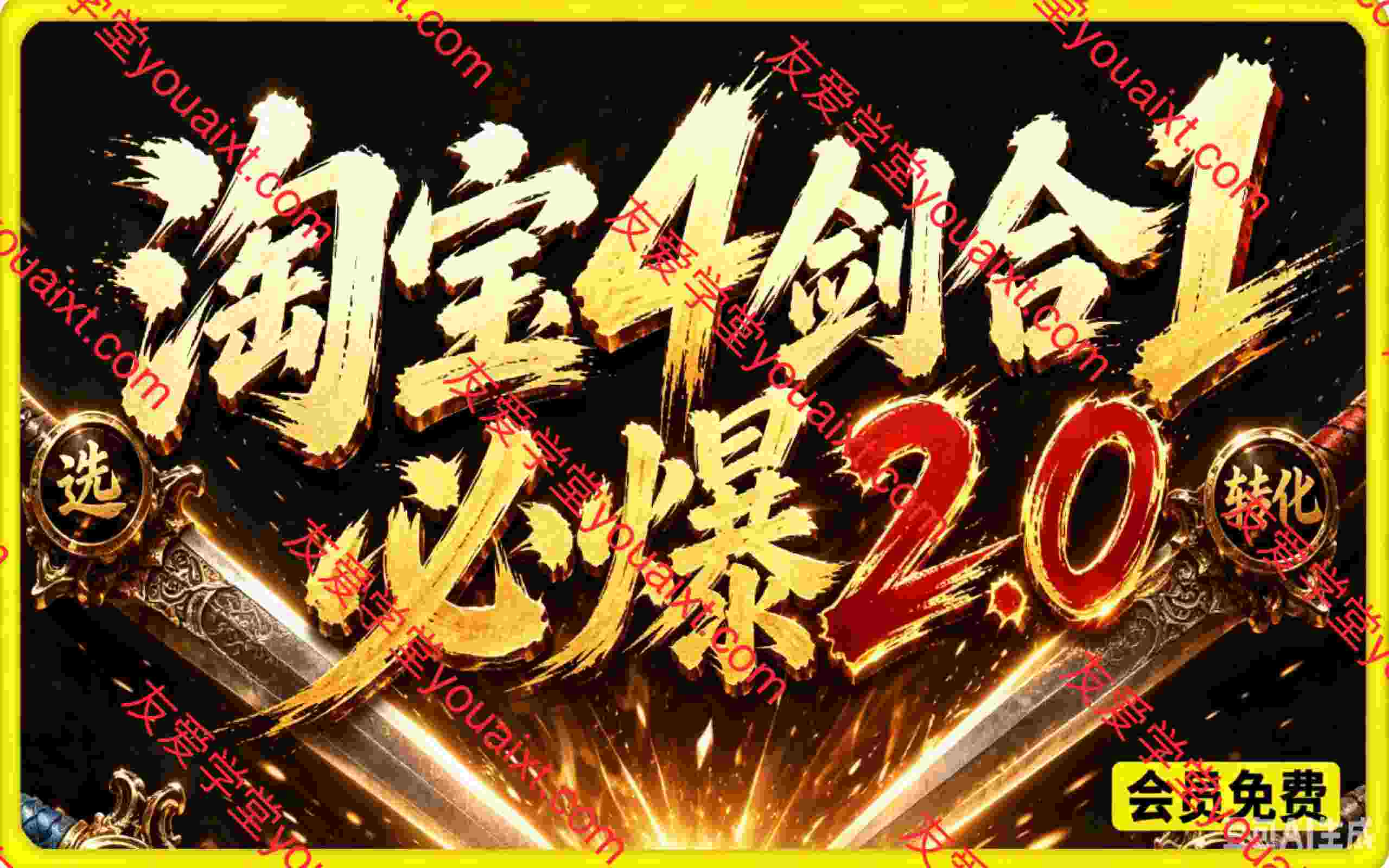 淘宝4剑合1必爆2.0,某电商社群84期课程