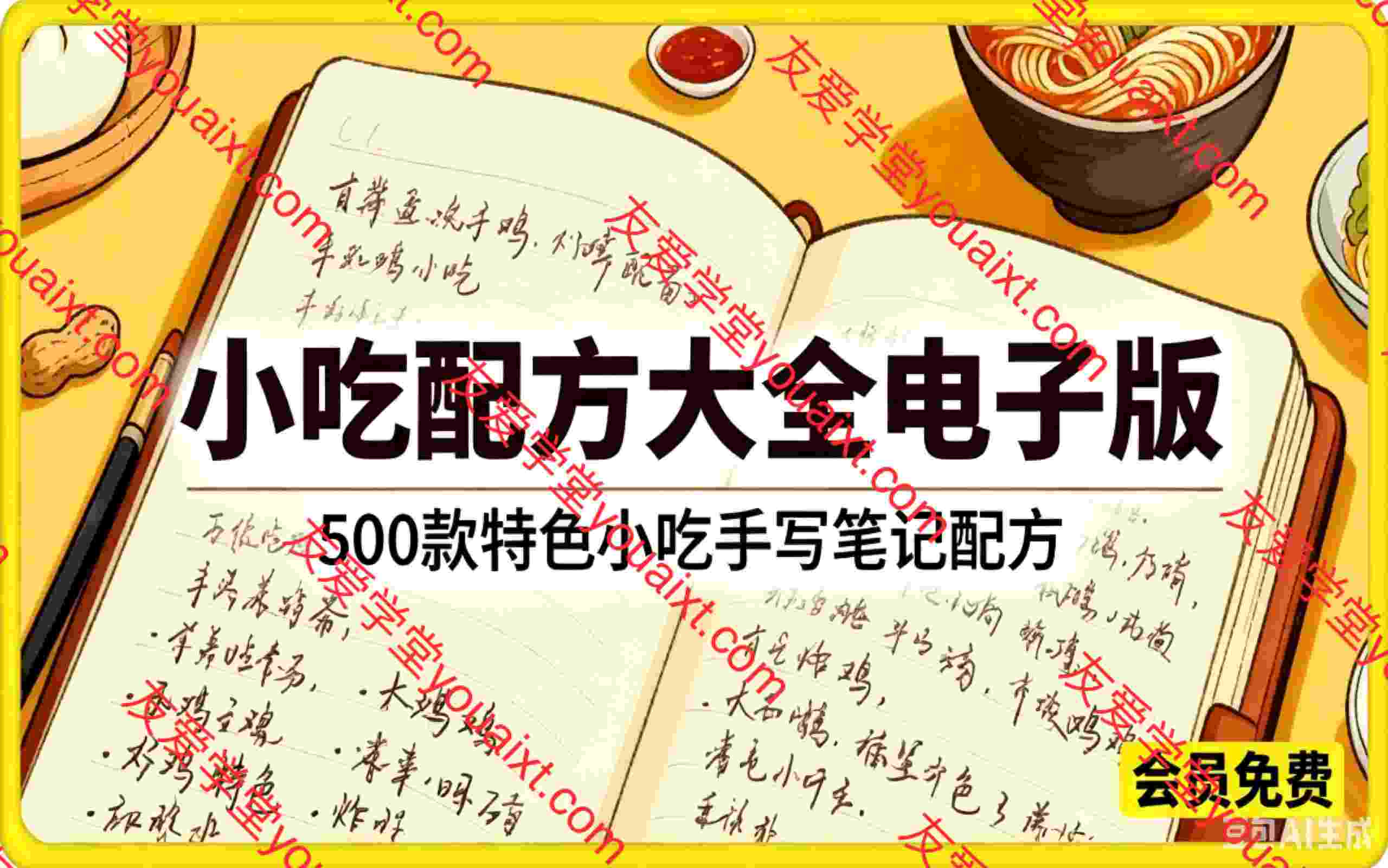 500款特色小吃配方大全电子版